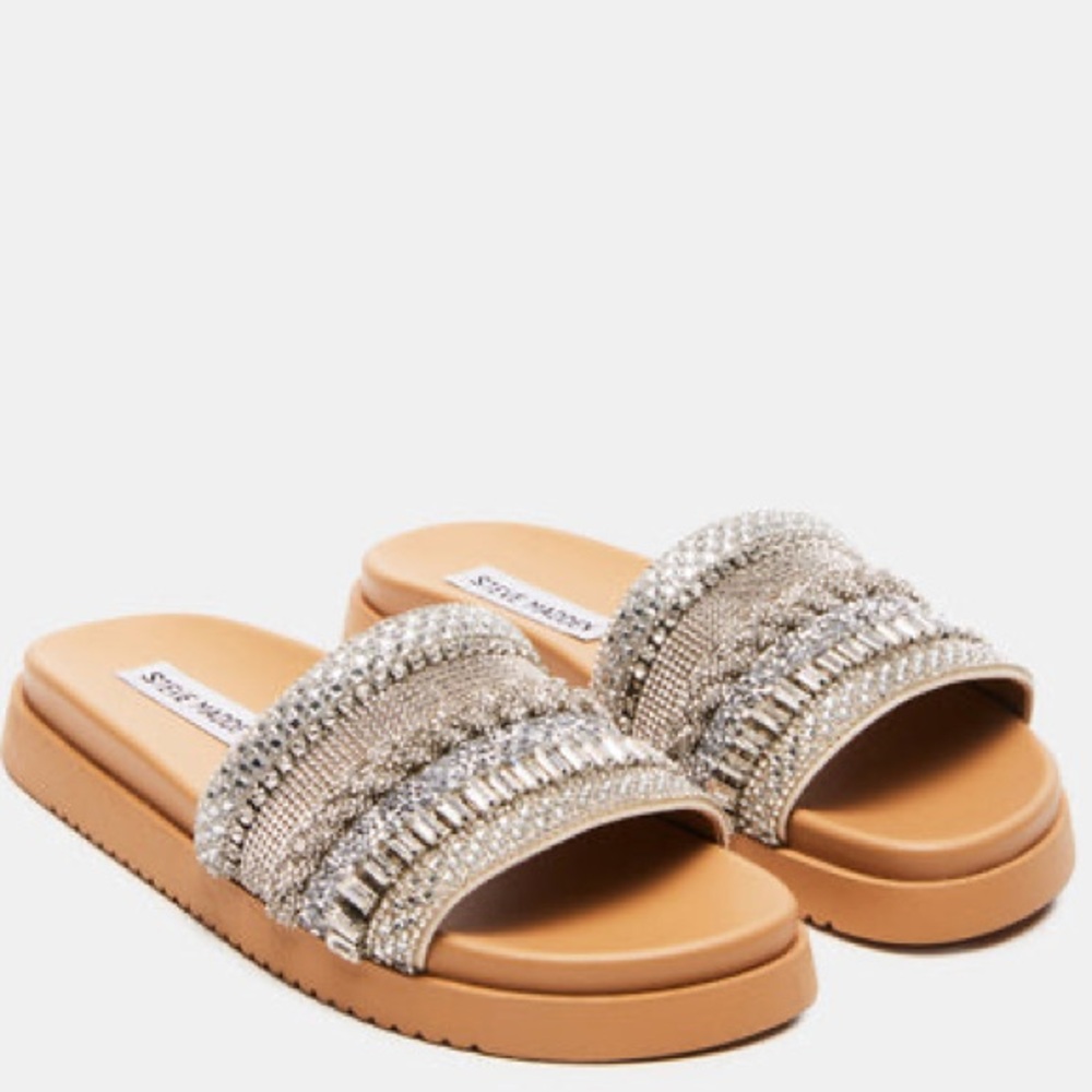 Steve Madden Sandals with Rhinestones